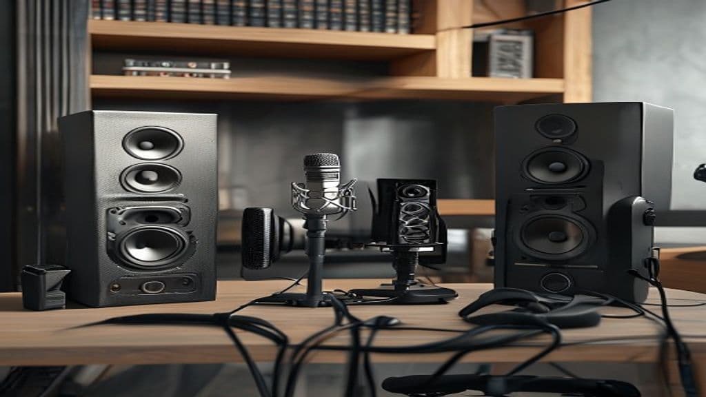 Desk Audio — example setup